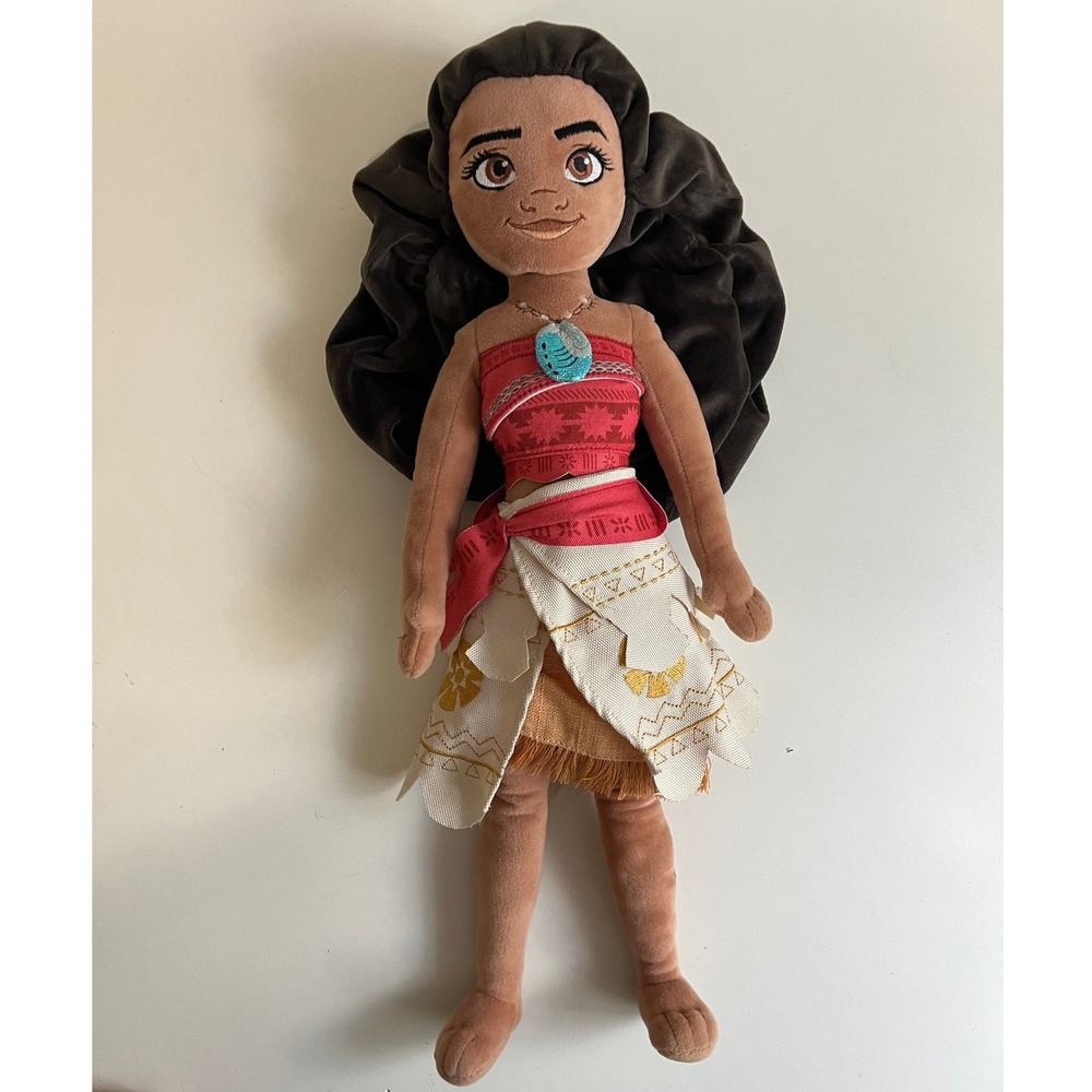 Disney Store Moana Plush Doll 18 Inch Authentic Original Stuffed Toy Princess
